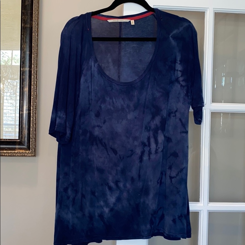 Blue Tie Dye Dakota Collective Tee